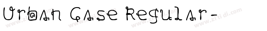 Urban Case Regular字体转换